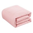 thumbnail image 3 of Goose Down Alternative Microfiber Quilted Solid Comforter - Twin/Blush, 3 of 6