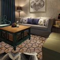 thumbnail image 3 of Loewten Wood Grain Sticker,Floor Sticker,Hexagonal Imitation Wood Grain Ceramic Tile Stickers Waterproof Non-Slip Floor Sticker Decoration, 3 of 8