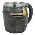 thumbnail image 2 of Ebros Ensemble de Chevalier Médiéval de la Croix Tasse de Bar 6.5 Pouces L, 2 of 4