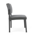 thumbnail image 4 of Fauteuil d'Appoint Sans Accoudoirs Lenox en Acier pour Réception / Acier Charbon / Gris, 4 of 5