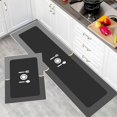 thumbnail image 4 of Bdday Ensemble de Tapis de Cuisine Coussin en Algue Tapis Confortable pour Rester Debout Tapis de Bureau pour Bureau Buanderie Étanche et Ergonomique, 4 of 7