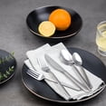 thumbnail image 2 of Thyme & Table Barca Ensemble de Couverts en Acier Inoxydable 20 Pièces, Service pour 4, 2 of 3