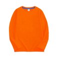 thumbnail image 4 of Tranfacy Kids Long Sleeve T Shirts Solid Color Round Neck Pullover Activewear Base Layer Comfortable Fitting Everyday Wear, 4 of 4
