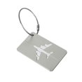 thumbnail image 3 of New Aluminium Luggage Tags Suitcase Label Name Address Tag Suitcase ID Bag Baggage Tag Travel, 3 of 4