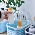 thumbnail image 4 of Save Space With Multi-colored Container Plastic Organizing Plastic Dustproof Organizer Box For Storage Organizing white L, 4 of 9