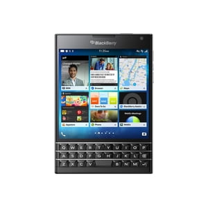 BlackBerry Passport - 4G BlackBerry smartphone - RAM 3 GB / Internal Memory 32 GB - microSD slot - LCD display - 4.5" - 1440 x 1440 pixels - rear camera 13 MP - front camera 2 MP - black