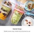 thumbnail image 3 of Overnight Oats Containers With Lids Spoons Overnight Oats Jars Breakfast On The Go Cups Take And Go Yogurt Cup With Topping Cereal Cup With Fork For Oatmeal, 3 of 4