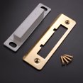 thumbnail image 4 of Stainless Steel Door Lock Plate Creative Useful Door Guide Door Frame Door Lock for Home with Two Screws (Yellow), 4 of 9