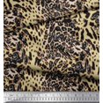 thumbnail image 3 of Soimoi Polyester Crepe Fabric Leopard & Tiger Animal Skin Print Fabric by The Yard 42 Inch Wide, 3 of 3