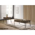 thumbnail image 2 of Topline Home Furnishings Table basse rectangulaire avec 2 tiroirs, chêne rusique, 2 of 5