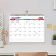 thumbnail image 1 of Fwttom English Wall Calendar Coil Simplified Calendar 365 Day Countdown Calendar, 1 of 9