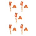 thumbnail image 2 of Maytalsory Window Blinds Dual Purpose Brush For Easy Cleaning Cleaning Brush Microfiber Duster PP Made Easy To Clean Orange + Cloth 5Set, 2 of 6