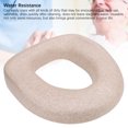thumbnail image 3 of Raised Toilet  Cushion, Soft Padded Toilet  Cushion Riser for Enhanced Comfort & Elevation, Universal Fit, Washable and Reusable, Toilet  Riser for Seniors, 3 of 7