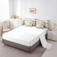 thumbnail image 3 of YST Geometric Wave Bed in a Bag 7-Piece Modern Abstract Art Bedding Set, Twin, 7 Count, 3 of 4