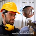 thumbnail image 3 of Clear Safety Glasses Over Eyeglasses 12 PACK ANSI Z87.1 Impact Resistant Wide Vision Safety Goggles Fit Over Most Glasses Dust/Chemical Spl, 3 of 7