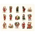 thumbnail image 2 of WHEANG Stickers Christmas Santa School Party Holiday Decoration And Craft Card Gift Envelope Box White, 2 of 4