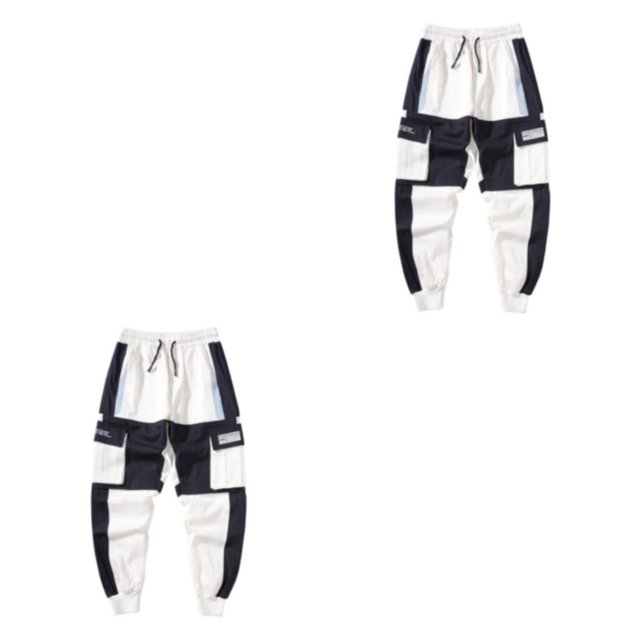kurtrusly 1/2/3 Comfortable And Stylish Pants For Men - Everyday Essential Wide Application D264white XL 2PCS