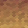thumbnail image 1 of Ahgly Company Tapis de Zone Carré Orange Lavable en Machine, 6 Pieds Carré, 1 of 7
