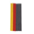 thumbnail image 1 of Trousse de Recharge pour Crayon de Charpentier HB, Ensemble de Recharge pour Crayon de Charpentier 2,8 mm 12 Pcs Cire de Graphite Précise Noir Rouge Jaune pour Métal pour Verre, 1 of 8