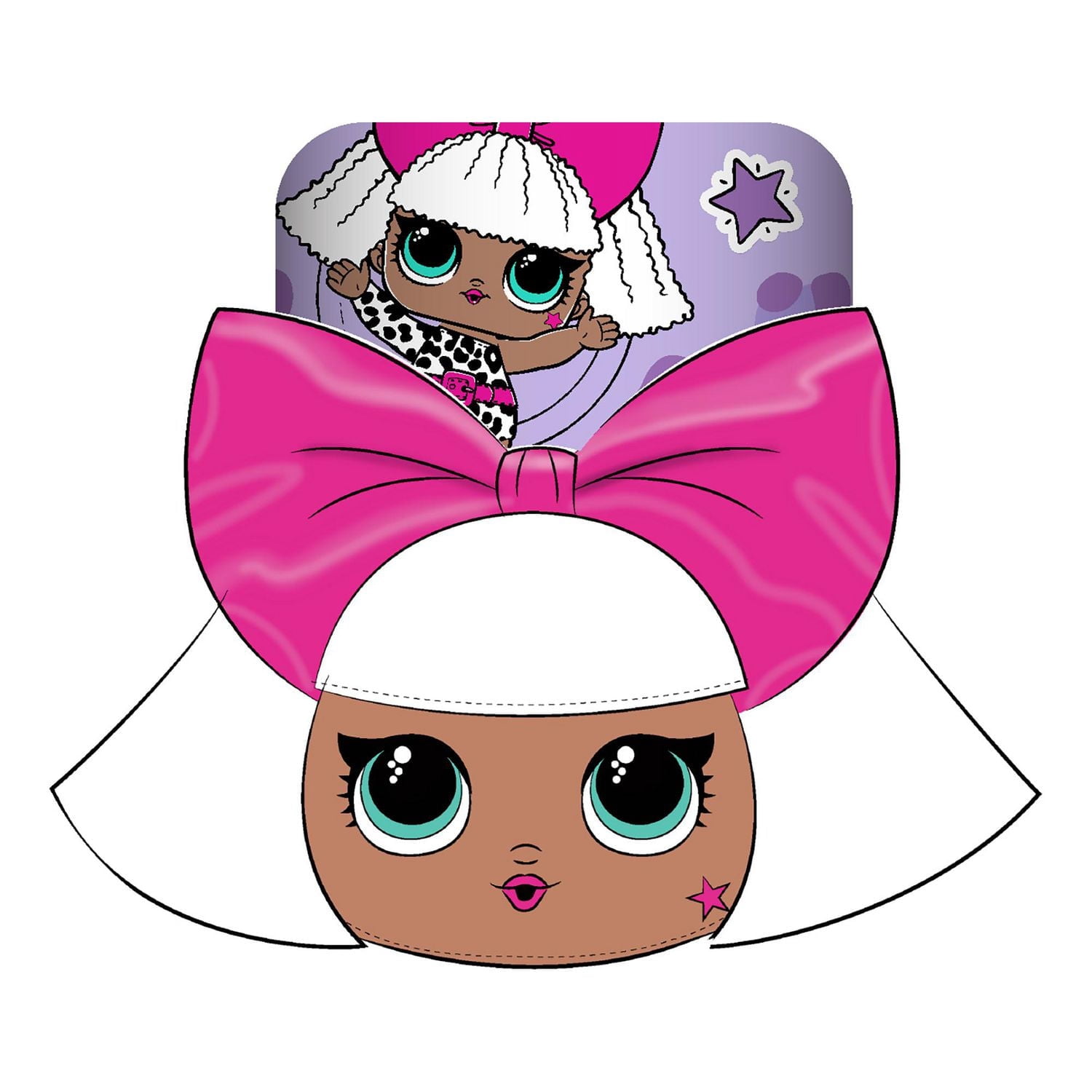 Peluche avec jeté « Pretty in Pink » de LOL Surprise