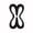 Black, variant on Accessory Bra Straps Clips Holder for Secure Backless Support Non Adjustable Bra Clips for Bra Straps UK US