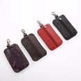 thumbnail image 3 of MesaSe Genuine Leather Key Holder Wallet Men Keys Organizer Women Zipper Key Chain Case, 3 of 8
