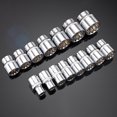 thumbnail image 3 of Lefu 12 Point Mirror Short Socket Head 3/8inch Drive Torx Bit Ratchet Wrench Adapter, 3 of 8