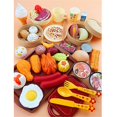 thumbnail image 1 of Children Kitchen Toys Simulation Kitchen Utensils Food Cookware Pot Pan Kids Pretend Play Kitchen Set Toys For Girl Boy, 1 of 2