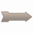 thumbnail image 1 of SignMission P-ARROW12-999582 12 x 36 Po Large Signe de Flèche de Bronzage, 1 of 4