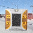 thumbnail image 4 of Casting Aluminum Road Stud Light Outdoor Solar Powered Lamp for Pathway Road, 4 of 10