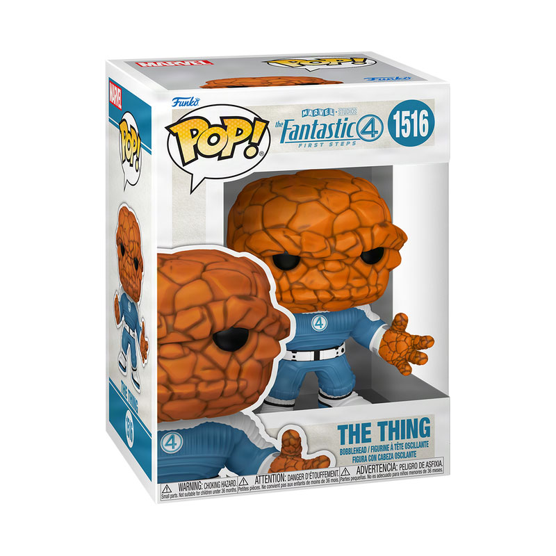 Funko Pop! Marvel: The Thing (Fantastic Four: First Steps) Vinyl Bobblehead