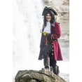 thumbnail image 3 of Déguisement de Luxe Captain Hook Déguisement de Pirate pour Homme, 3 of 20