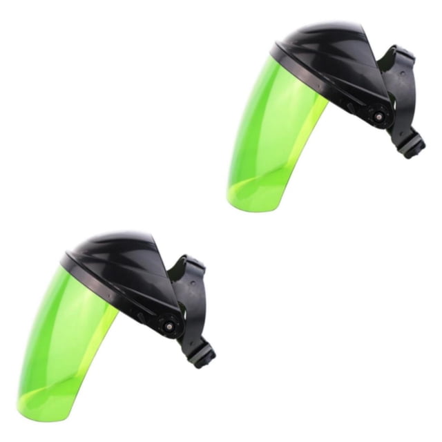 Guardoinrt Couvre-Chef Durable pour Soudage de Visage, Ajustable et Résistant aux Égratignures, Vert, Ensemble de 2