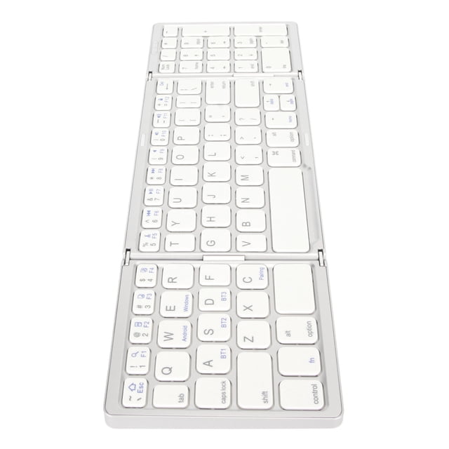 Foldable Keyboard,Folding Wireless Portable Keyboard with Numeric Keypad,Travel Keyboard for Tablet Smartphone Laptop PC IOS