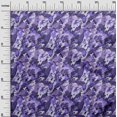 thumbnail image 3 of oneOone Cotton Jersey Violet Fabric Abstract Sewing Craft Projects Fabric Prints By Yard 58 Inch Wide, 3 of 4