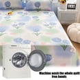 thumbnail image 3 of Bed Sheets Full Ice Silk Bedding Three Piece Set Breathable Soft Bed Sheet Luxurious Silk Bed Sheet and Pillowcase Realistic and Interesting Patterns Bedding Sets Full, 3 of 6