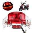 thumbnail image 3 of Thinsony Clignotant de Moto Feu Arrière Feu Indicateur Lampes Clignotant Signaux de Frein de Moto Feu Arrière Modifié, 3 of 6