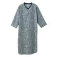 thumbnail image 1 of Silvert's Chemise d'Hôpital pour Homme, Gris/blanc, m, 1 of 2