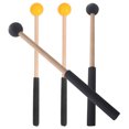 thumbnail image 4 of Miangastore 2 Paires de Baguettes Tambour à Langue Baguettes d'Instrument de Percussion Maillets Marimba Maillets, 4 of 9