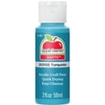 thumbnail image 1 of Peinture acrylique mate Apple Barrel Colors, 2 fl oz (59 mL), Turquoise, 1 of 9