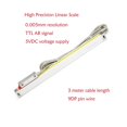 thumbnail image 3 of Slim High Precision 0.005mm Thin Lathe Linear Scale TTL 50 100 150 200 250 300 350mm 20x28mm Small Linear Encoder Grating Ruler ,Long Lasting, 3 of 7