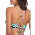 thumbnail image 2 of RELLECIGA Haut de Bikini Triangle Long à Bretelles pour Femme, 2 of 6