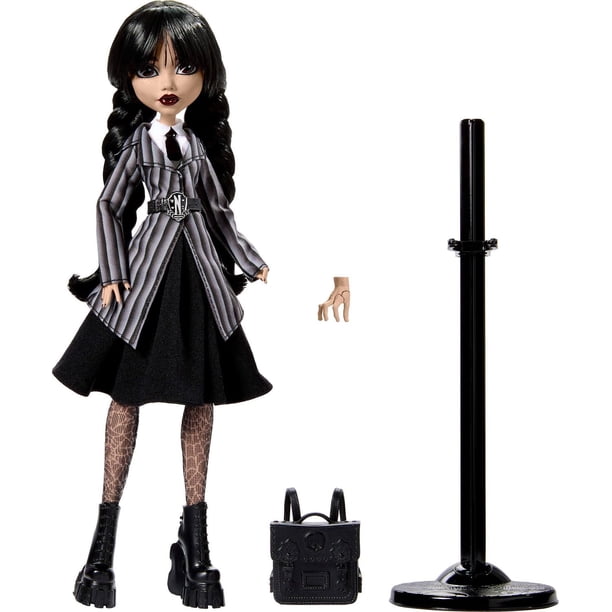 Monster High Wednesday Collectible Doll, Wednesday Addams in