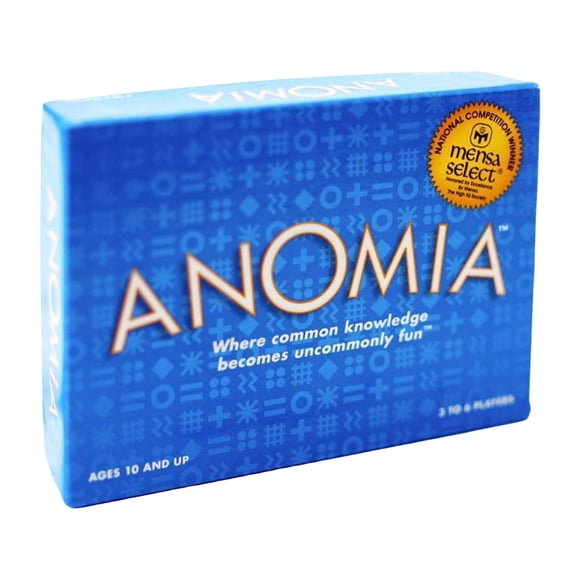 YoaNJYGR Game Table Chaotic Game Attributes Game Family Friendly English Card Game Set: 2x Anomia with 92 Unique Categories 8 Wildcards & Party Game for 3 6 Players Ages 10+ Quick 30 Minute Rounds
