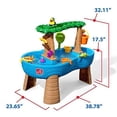 thumbnail image 2 of Step2 Tropical Rainforest Water Table | Colorful Kids Water Play Table with 13-Pc Accessory Set, 2 of 8