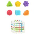 thumbnail image 1 of Fesfesfes Shape Sorter Toys for 1+ Years Old Sensory Learning Toy for Fine Motor Skills Developmental Toys Gift Stacking Box, 1 of 5