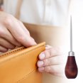 thumbnail image 2 of tredstone Awl Metal Awl Shoes Repairing Punching Stitching Portable Leather Craft Sewing Tool, Red, 2 of 6