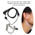 thumbnail image 2 of ZLight Écouteur de Réception Radio Bidirectionnelle Externe Casque Audio Portable Haut-Parleur Écouteurs Oreillette Portable Professionnel 1 1 Ensemble, 2 of 5