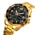thumbnail image 4 of XZNGL Digital Watch Mens Multi-Time Chronograph Digital Analog Stainless Steel Sports Wrist Watch, 4 of 6