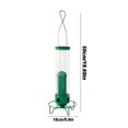 thumbnail image 3 of Squirrel Proof Bird Feeder with Weight Activated Perch | Rotating Seeds Dispenser for External Hanging | Durable Polycarbonate Tube Feeder for Wild Birds in Backyard Garden, 3 of 8